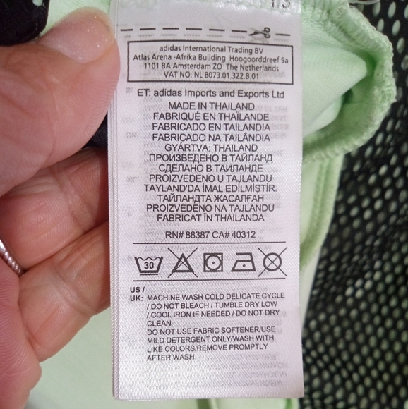 Adidas ClimaCool sleeveless athletic top with netting back women's size XL - Picture 6 of 8